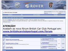 Tablet Screenshot of mg-rover.carpremium.net